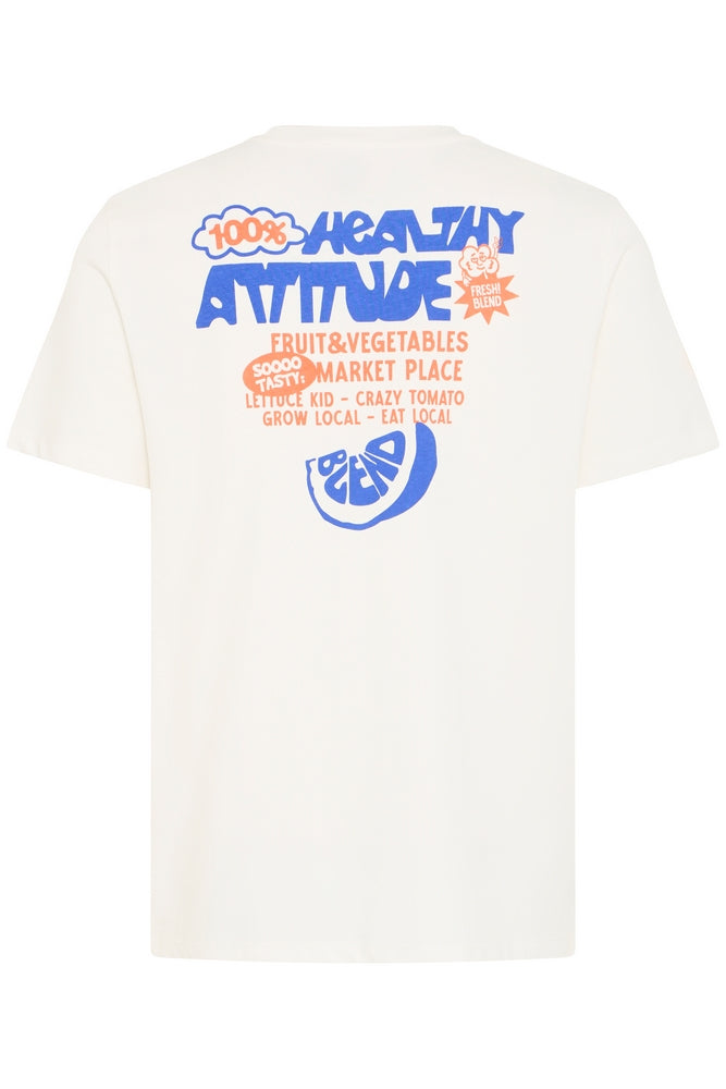 T-shirt Blend He BHSUN WATERMELON - Bianco / Off-White - 20720474