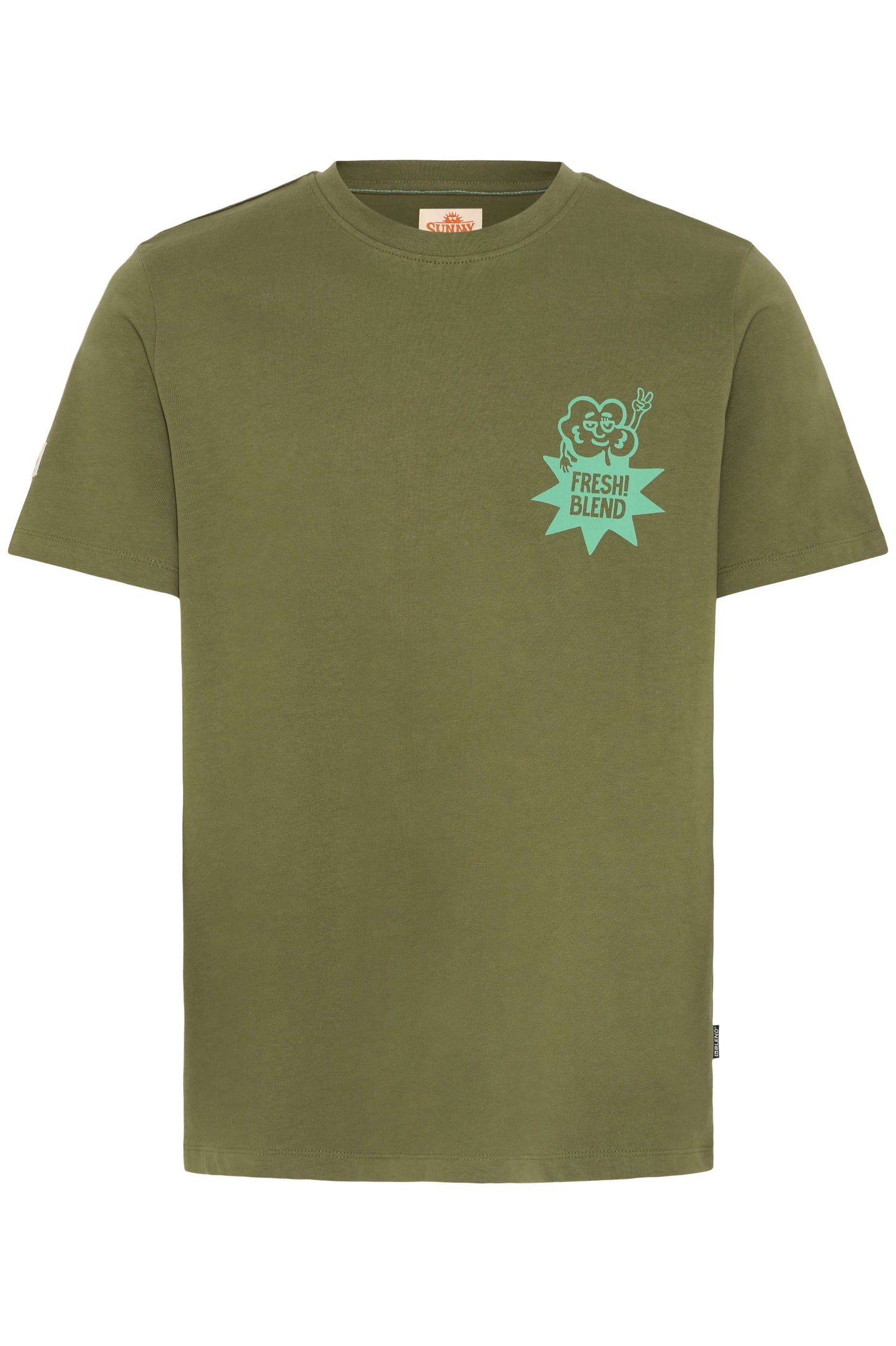 T-shirt Blend He BHSUN WATERMELON - Verde Oliva - 207204474