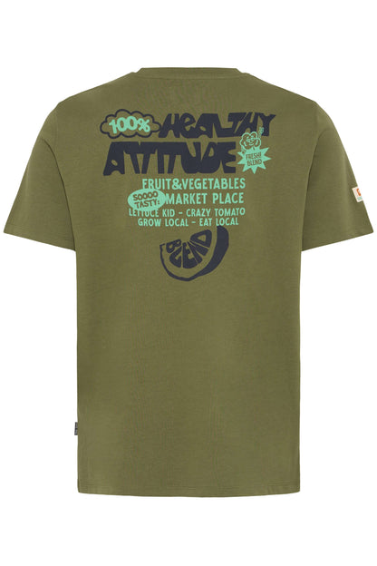 T-shirt Blend He BHSUN WATERMELON - Verde Oliva - 207204474