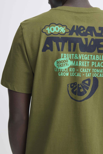 T-shirt Blend He BHSUN WATERMELON - Verde Oliva - 207204474