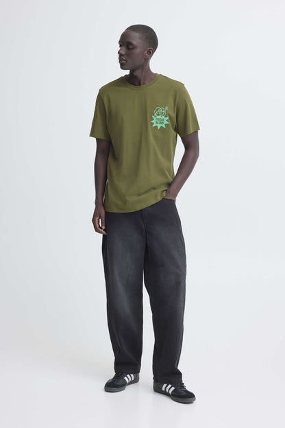 T-shirt Blend He BHSUN WATERMELON - Verde Oliva - 207204474