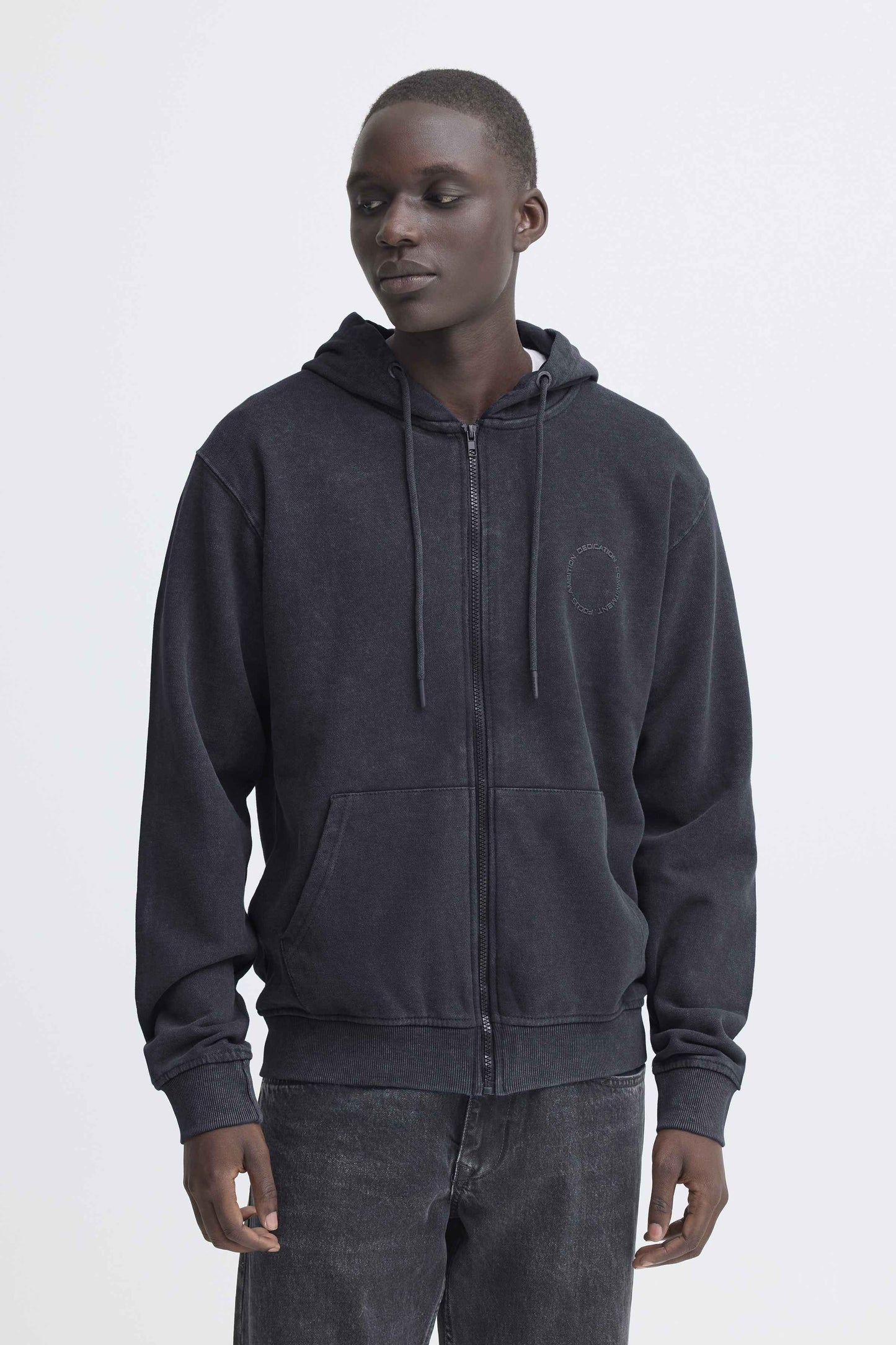 Felpa Blend He BHFACTOR Zip Hood - Grigio Melange - 20720500-194011