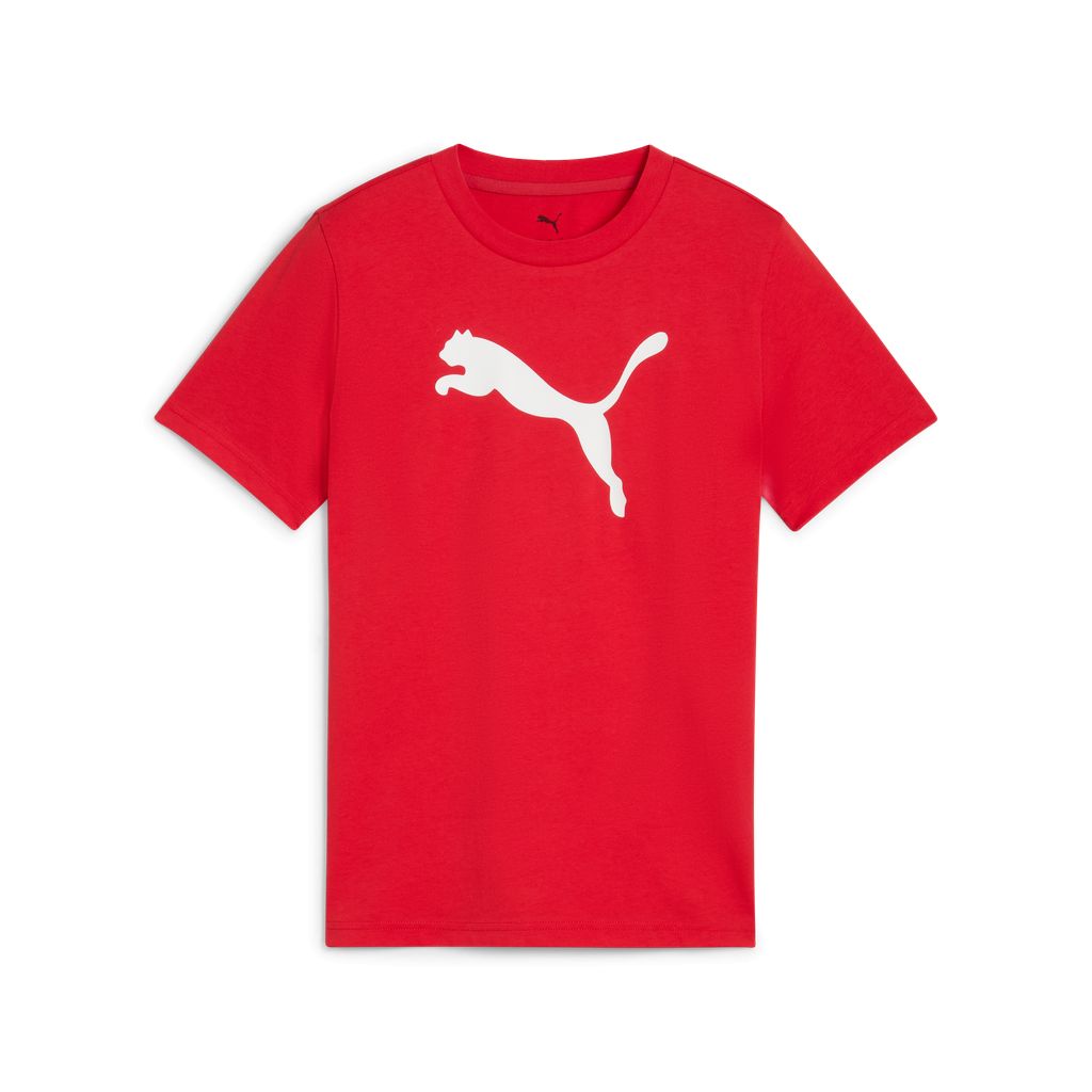 T-shirt Sportiva Ragazzo/Bambino Rossa (684907-11) PUMA ESS Cat Logo Tee -