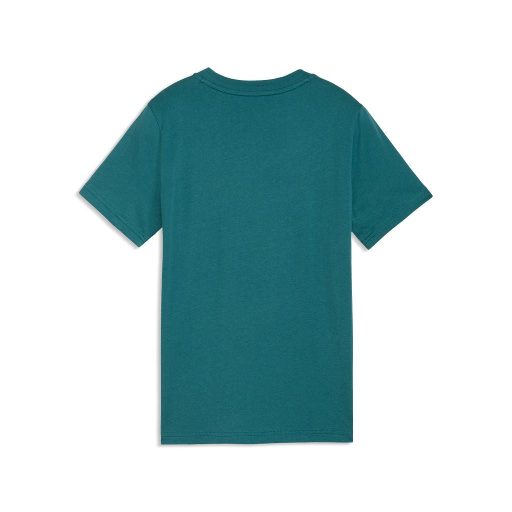 T-shirt Bambino/Ragazzo Mineral Blue (684907-41) PUMA ESS Cat Logo Tee