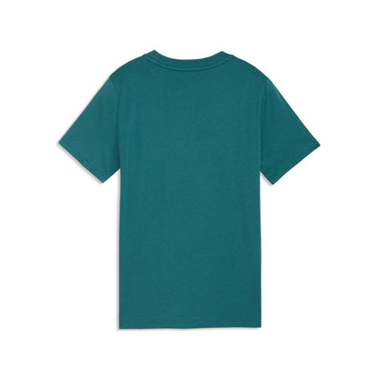 T-shirt Bambino/Ragazzo Mineral Blue (684907-41) PUMA ESS Cat Logo Tee