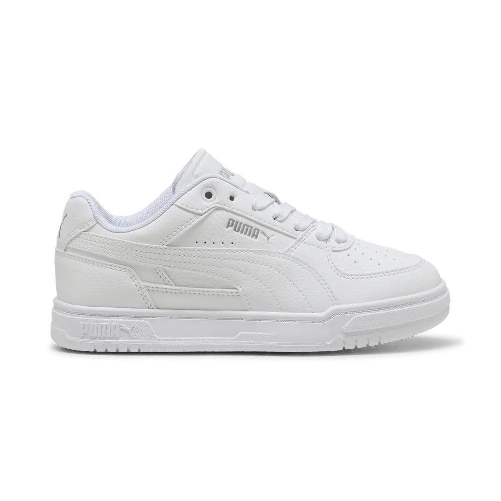 Scarpe puma caven jr - 406235-01 bianco argento