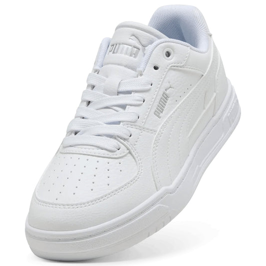 Scarpe puma caven jr - 406235-01 bianco argento