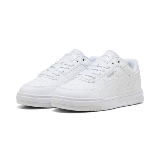 Scarpe puma caven jr - 406235-01 bianco argento