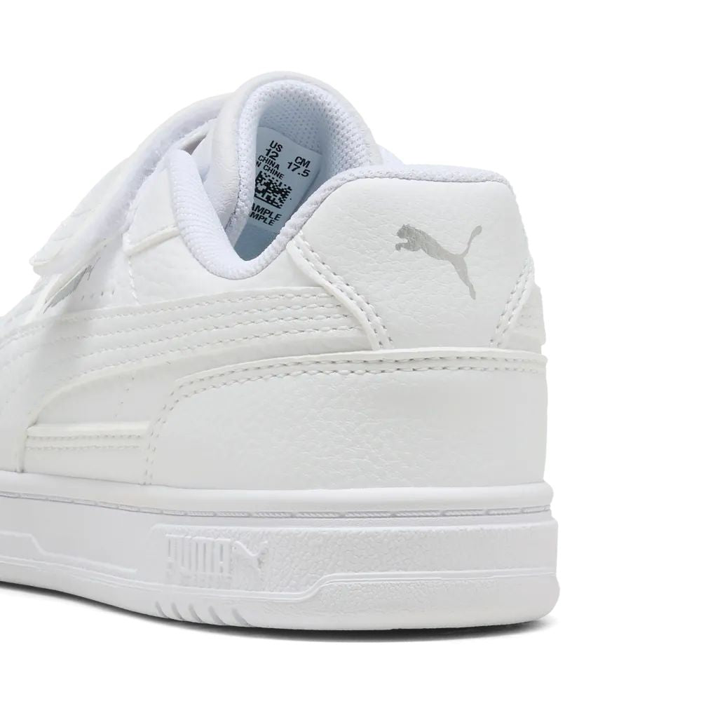 Scarpe puma caven ac+ ps - 406239-01 bianco argento