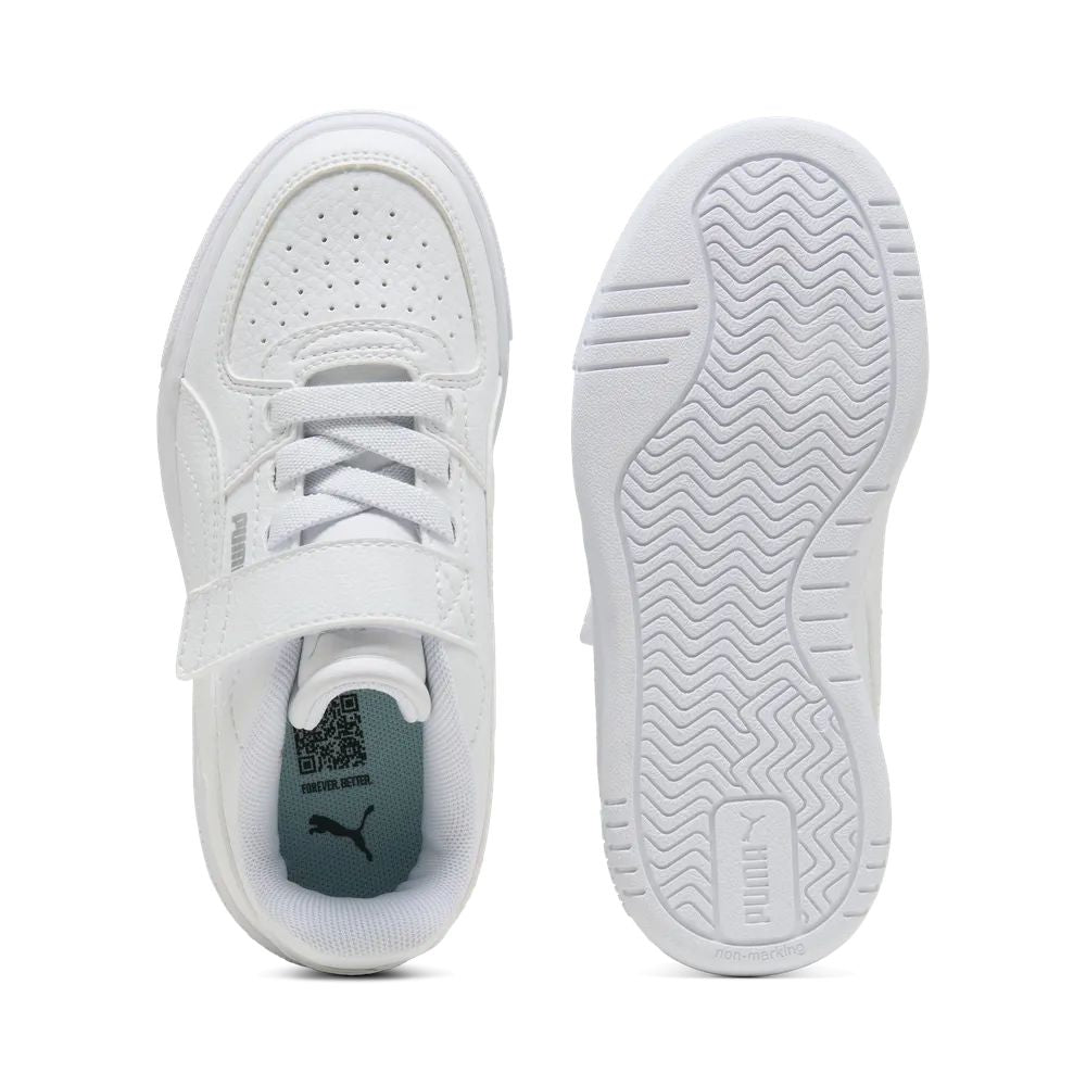 Scarpe puma caven ac+ ps - 406239-01 bianco argento