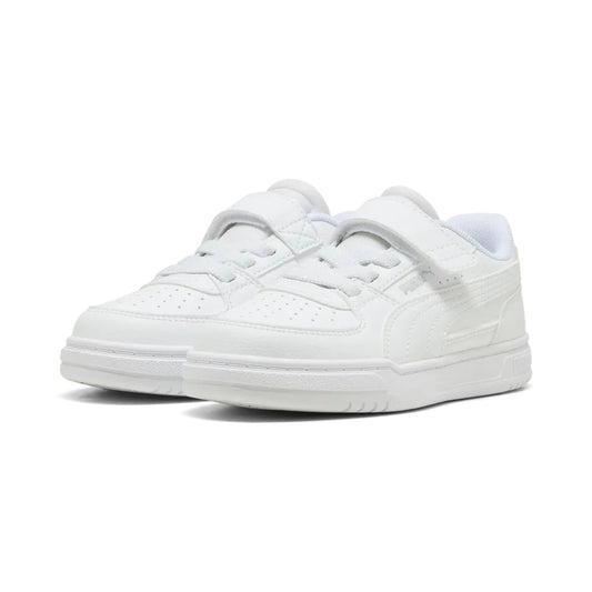 Scarpe puma caven ac+ ps - 406239-01 bianco argento