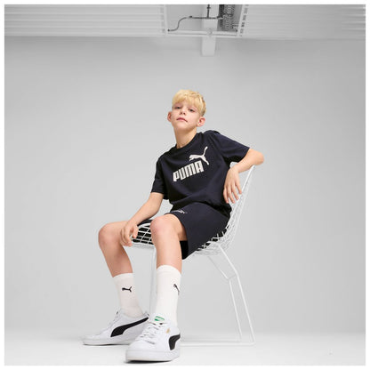 Pantaloncini puma ess no. 1 logo jersey shorts b - 684919-16 blu