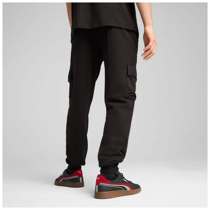 Pantaloni puma ess no. 1 logo cargo pants - 682661-01 nero