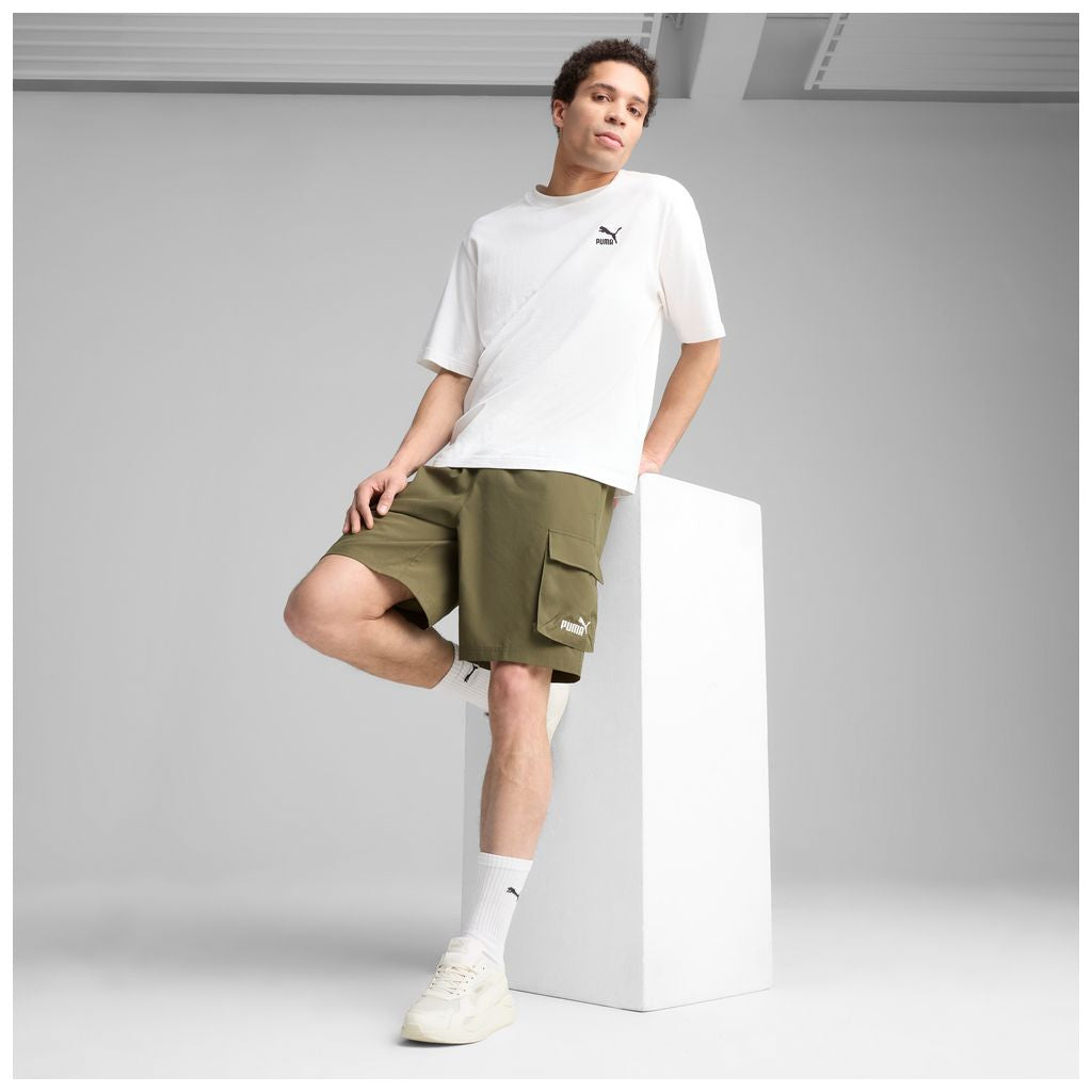 Pantaloncini puma ess woven cargo shorts - 682664-81 beige