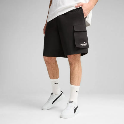 Pantaloncini puma ess woven cargo shorts - 682664-01 nero