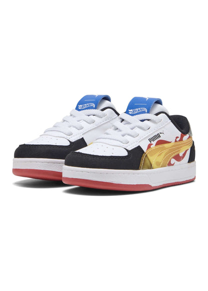 Scarpe puma caven 2.0 hot wheels ac inf - 401405-01 bianco nero