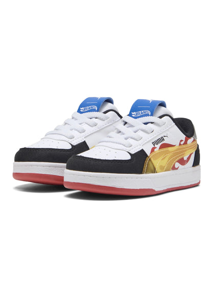 Scarpe puma caven 2.0 hot wheels ac inf - 401405-01 bianco nero