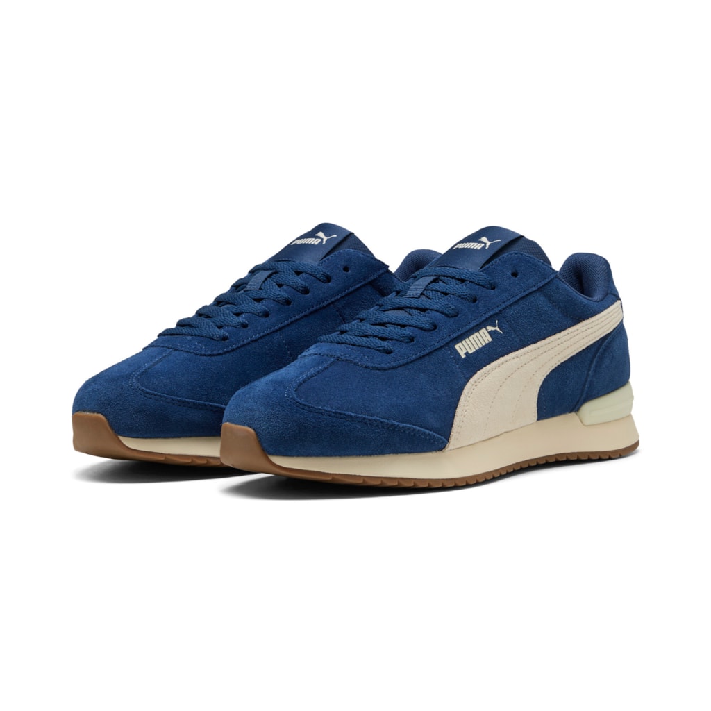 Scarpe puma r78 wind sd - 402660-04 blu beige