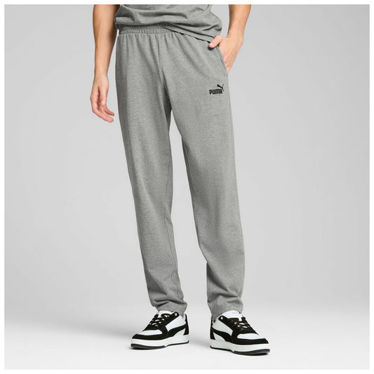 Pantaloni puma ess no. 1 logo jersey pants - 682620-03 grigio