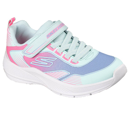 Scarpe skechers microspec advance - oasis poi - 303657l-aqmt acqua
