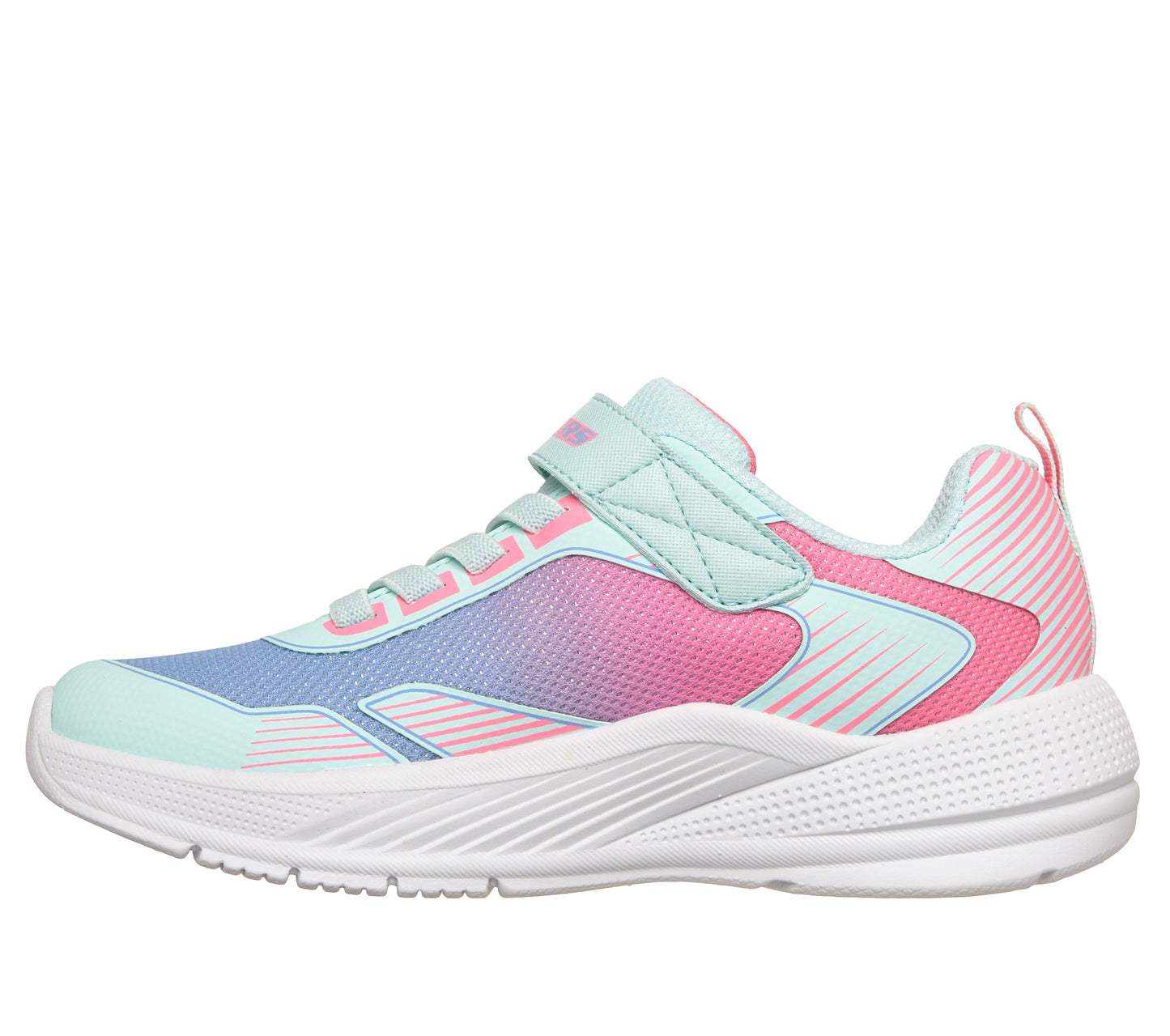 Scarpe skechers microspec advance - oasis poi - 303657l-aqmt acqua