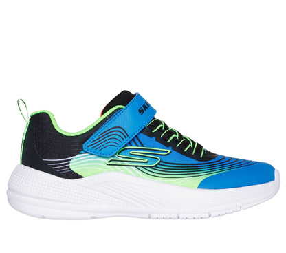Scarpe skechers microspec advance - 403926l-bllm blu lime