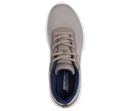 Scarpe skechers bobs b flex - icy edge - 118109-tpe tortora