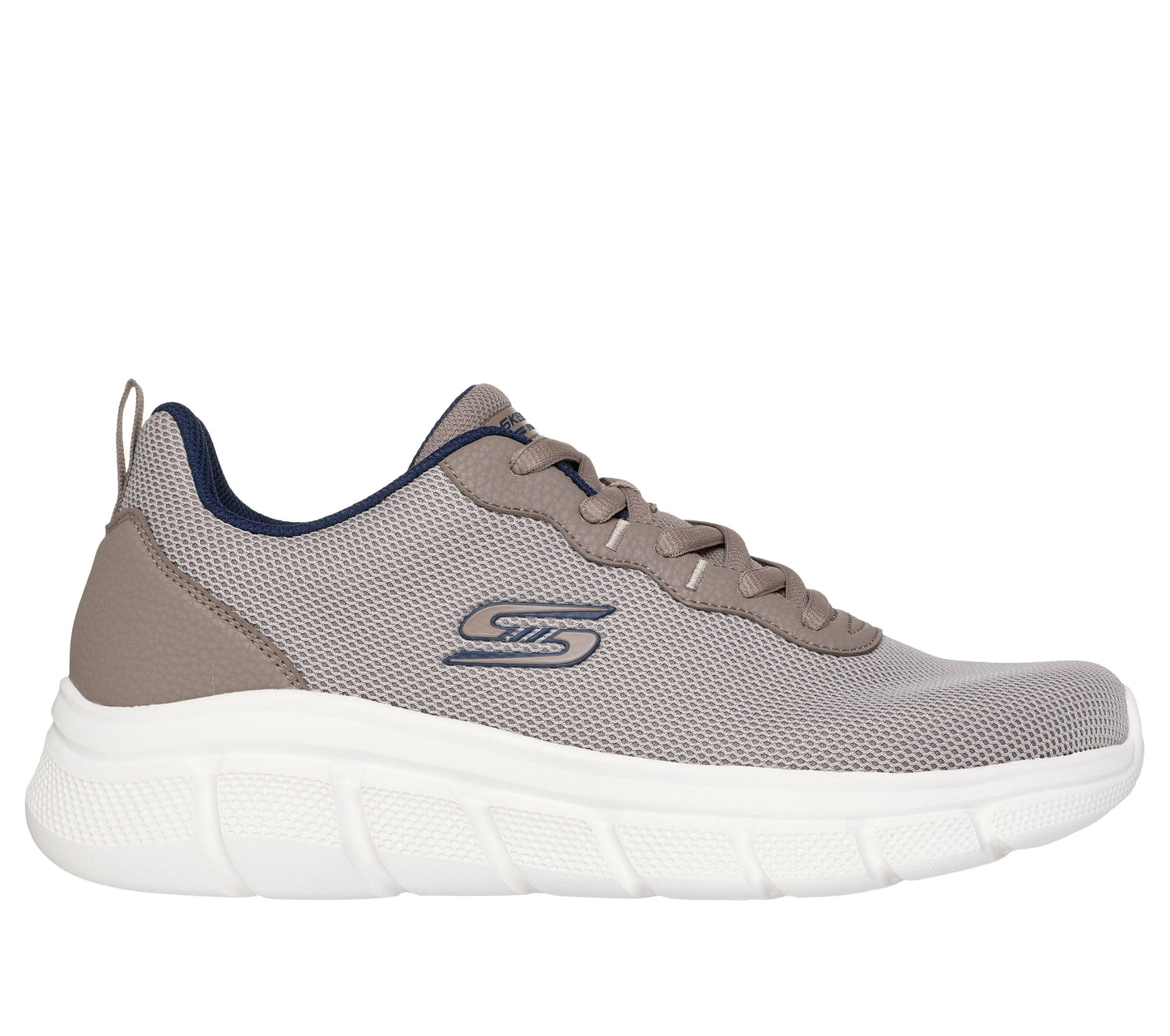 Scarpe skechers bobs b flex - icy edge - 118109-tpe tortora