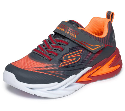 Scarpe skechers flex-glow ultra - 400139l-ccrd grigio rosso