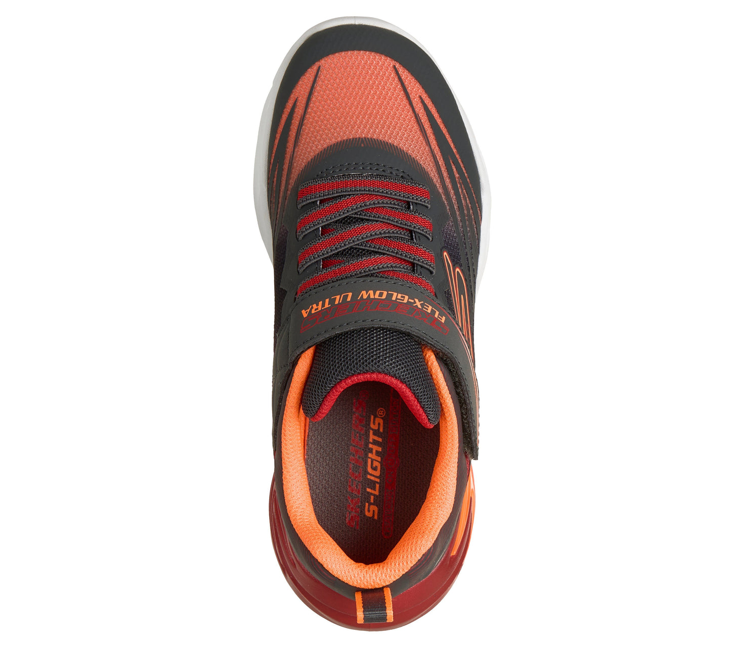 Scarpe skechers flex-glow ultra - 400139l-ccrd grigio rosso
