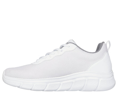Scarpe skechers bobs b flex - icy edge - 118109-w bianco