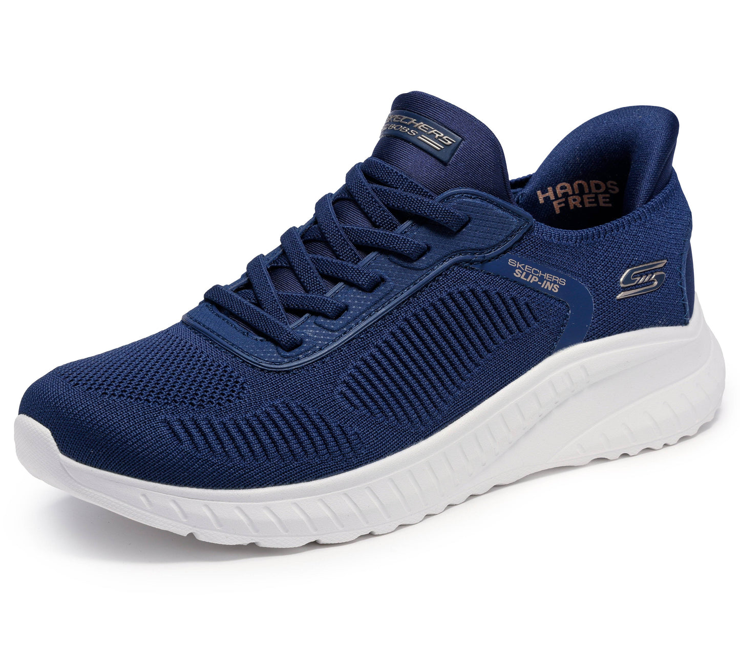 Scarpe skechers bobs squad chaos - current muse - 117497-nvy blu navy