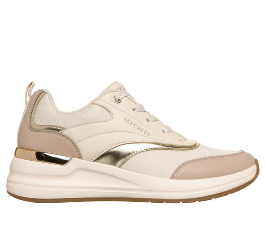 Scarpe skechers billion 2 - monroe - 177342-ntgd beige oro