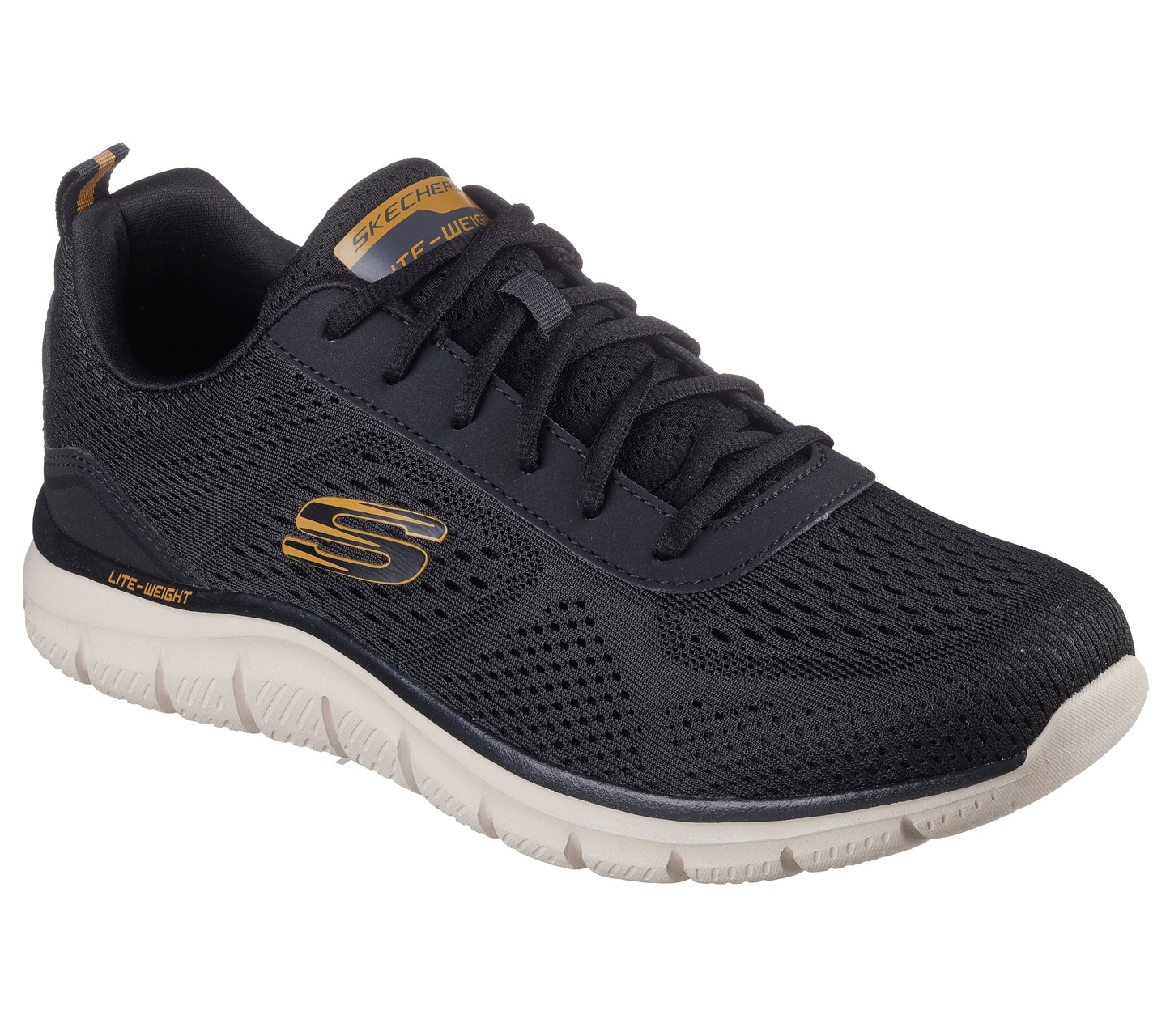 Scarpe skechers track - leshur - 232758-blk nero