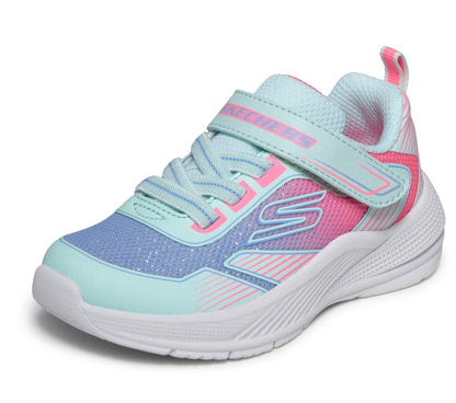 Scarpe skechers microspec advance - oasis poi - 303657n-aqmt acqua
