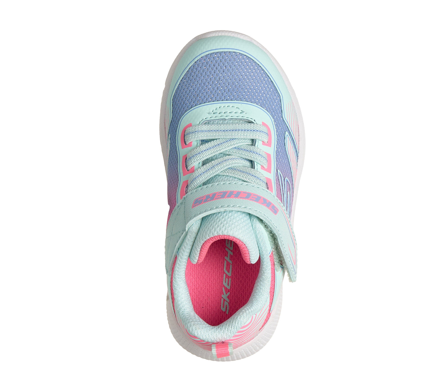 Scarpe skechers microspec advance - oasis poi - 303657n-aqmt acqua