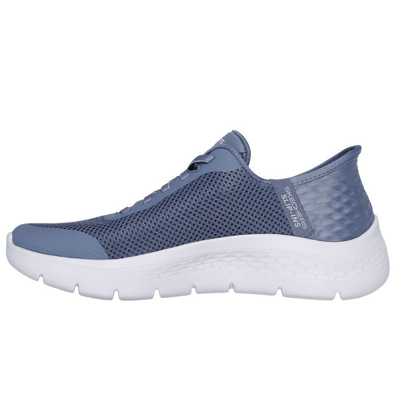 Scarpe skechers go walk flex - carla - 125516-blgr blu grigio