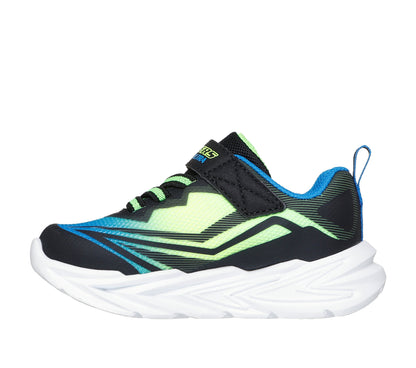 Scarpe skechers s lights-flex-glow ultra - 400139n-bblm nero lime