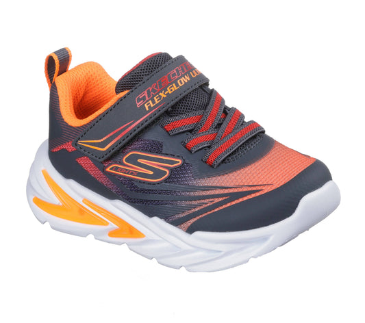Scarpe skechers s lights-flex-glow ultra - 400139n-ccrd grigio rosso
