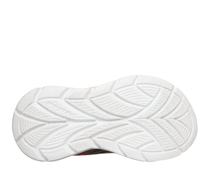 Scarpe skechers s lights-flex-glow ultra - 400139n-ccrd grigio rosso