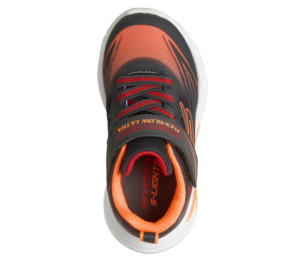 Scarpe skechers s lights-flex-glow ultra - 400139n-ccrd grigio rosso