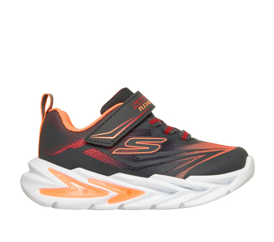Scarpe skechers s lights-flex-glow ultra - 400139n-ccrd grigio rosso