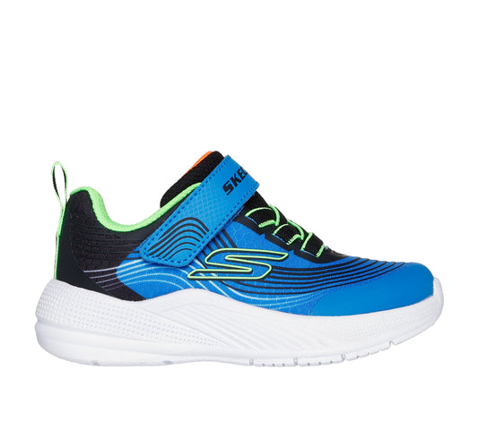 Scarpe skechers microspec advance - 403926n-bllm blu lime