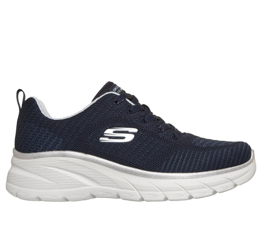 Scarpe skechers fashion fit 2.0 - moonlight glo - 150384-nvsl navy argento