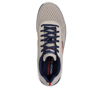 Scarpe skechers track - leshur - 232758-tpnv taupe navy