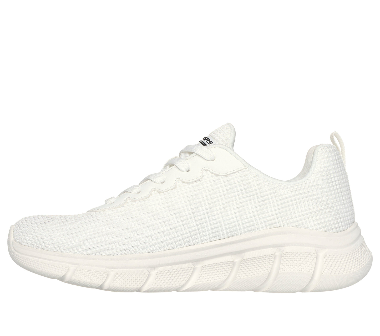 Scarpe skechers bobs b flex - visionary essence - 117346-w bianco