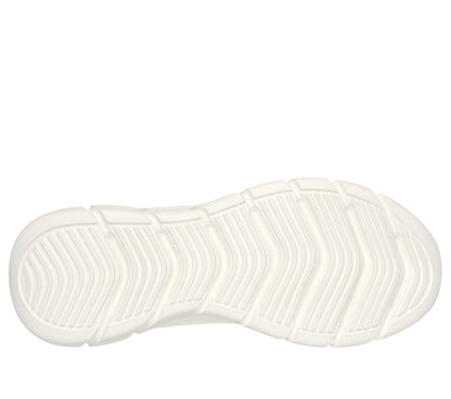 Scarpe skechers bobs b flex - visionary essence - 117346-w bianco