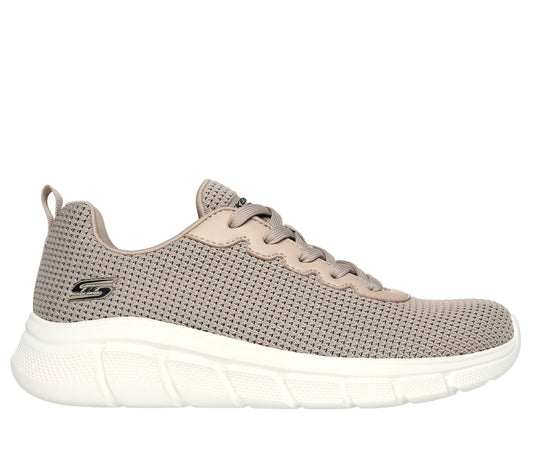 Scarpe skechers bobs b flex - visionary essence - 117346-tan beige