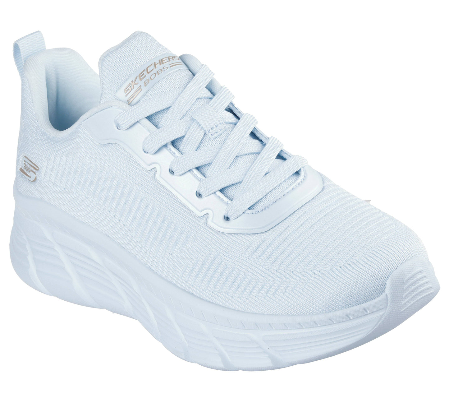 Scarpe skechers bobs b flex hi - flying hi - 117385-ltbl celeste