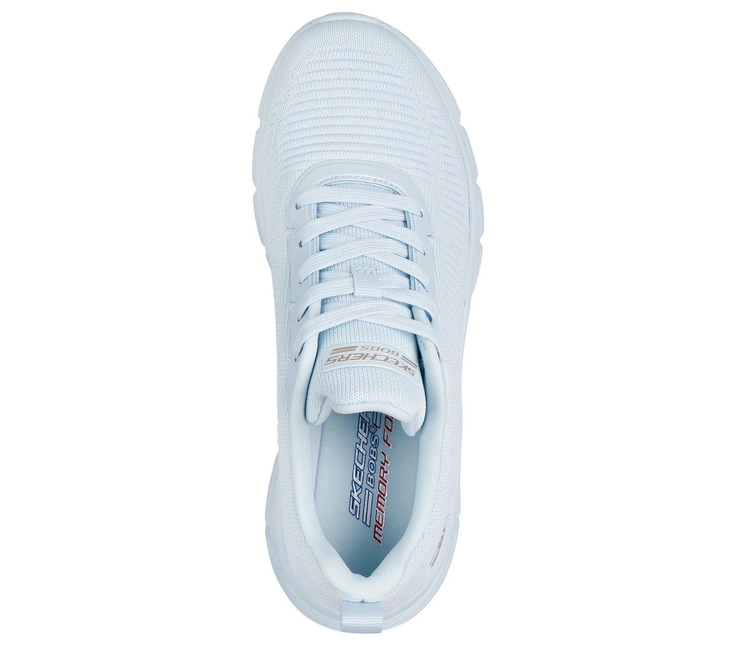 Scarpe skechers bobs b flex hi - flying hi - 117385-ltbl celeste